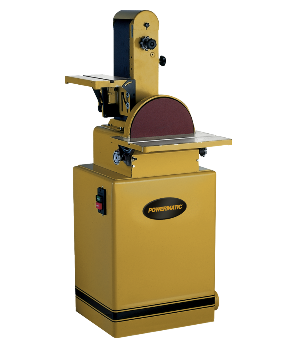 Belt and online disc sander