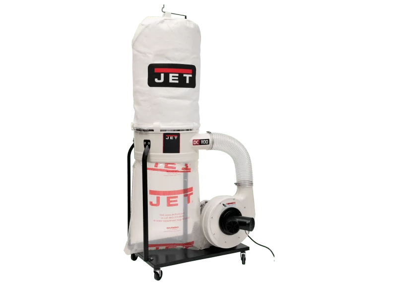 JET Dust Collector, 1.5HP 1PH 115/230V, 5Micron Bag Filter Kit DC1