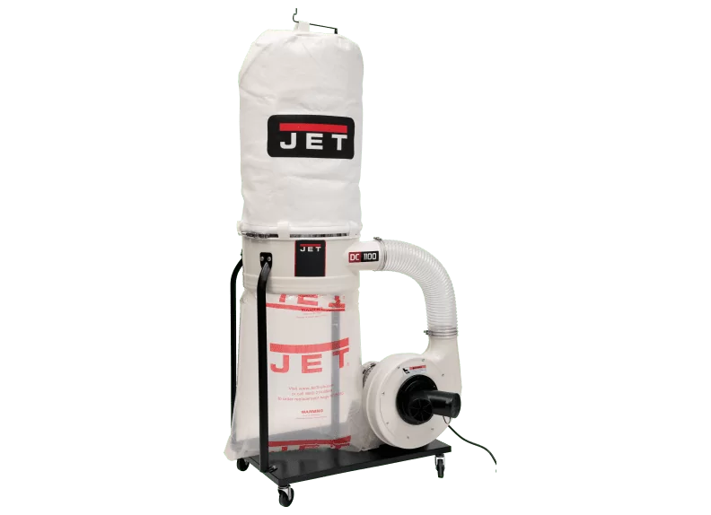 JET Dust Collector, 1.5HP 1PH 115/230V, 5-Micron Bag Filter Kit | DC-1100VX-5M