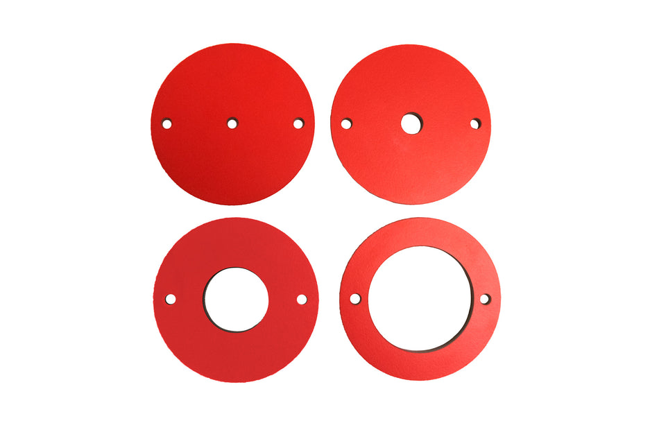 SawStop 4-Piece Phenolic Insert Ring Set for Router Lift