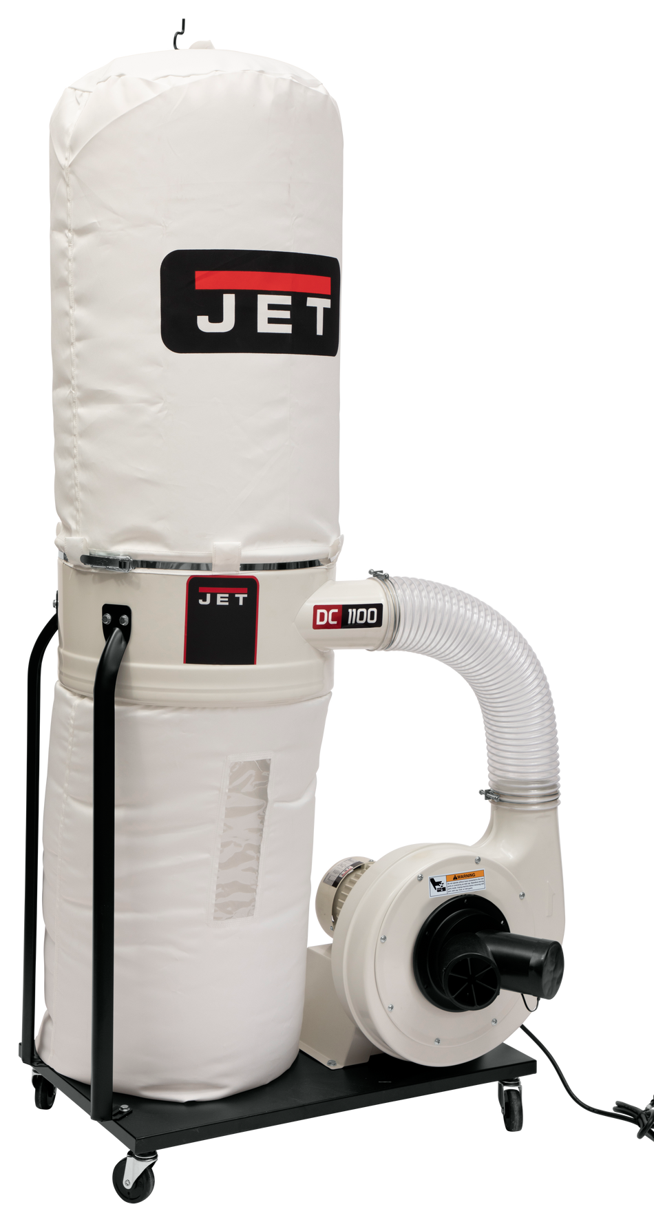 JET DC-1100VX-BK Dust Collector, 1.5HP 1PH 115/230V, 30-Micron Bag Filter Kit