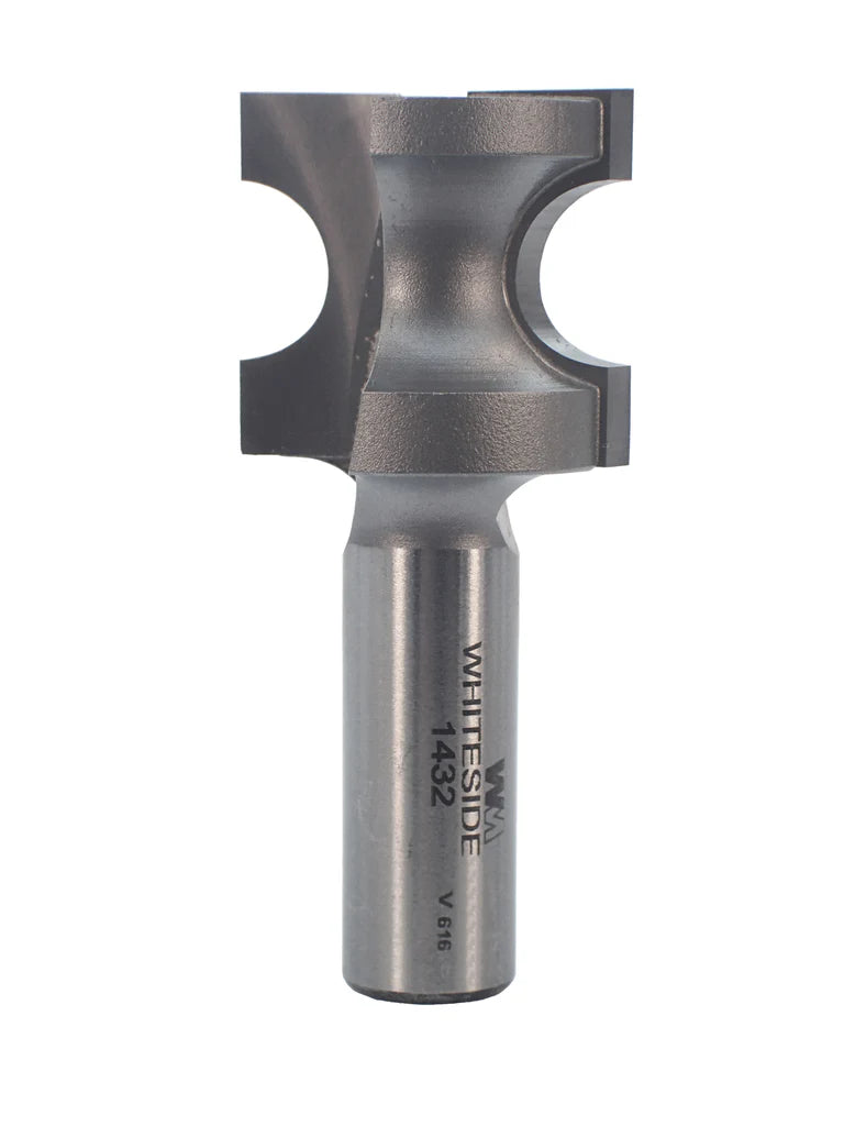 Whiteside  1432 Half Round Bit 1/2"SH, 1/4"R, 1"CL