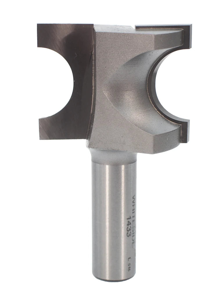 Whiteside  1433 Half Round Bit 1/2"SH, 3/8"R, 1-1/4"CL