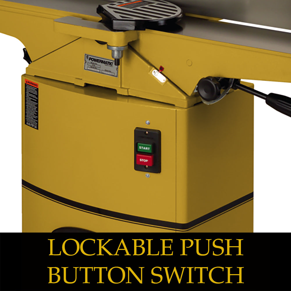 Powermatic 54HH 6" Jointer, 1HP 1PH 115/230V, Helical Head Eagle Tools