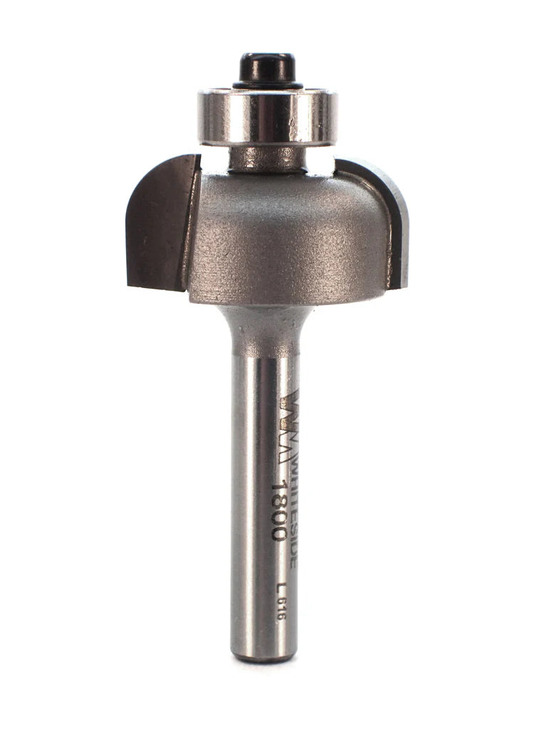 Whiteside  1800 Cove Bit 1/4"SH, 1/4"R, 1/2"CL