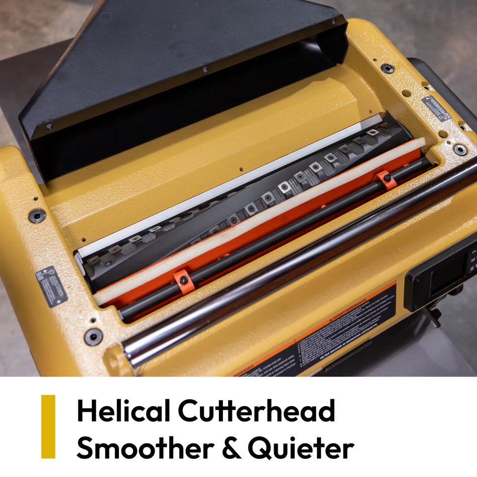 Powermatic PM1-479 20-Inch Helical Cutterhead Planer, 5 HP, 3PH, 230/460V (209BHH-3)