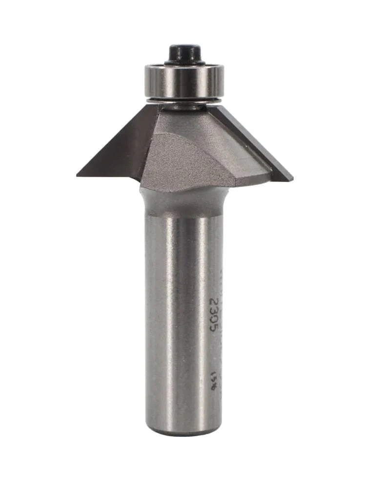 Whiteside 2305 45° Chamfer Bit 1/2"SH, 45°, 5/8"CL