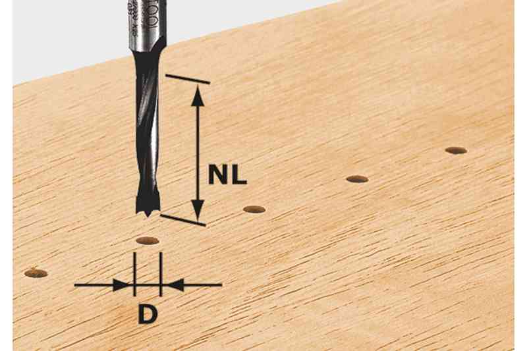 Festool Dowel Drill bit HW S8 D5/30