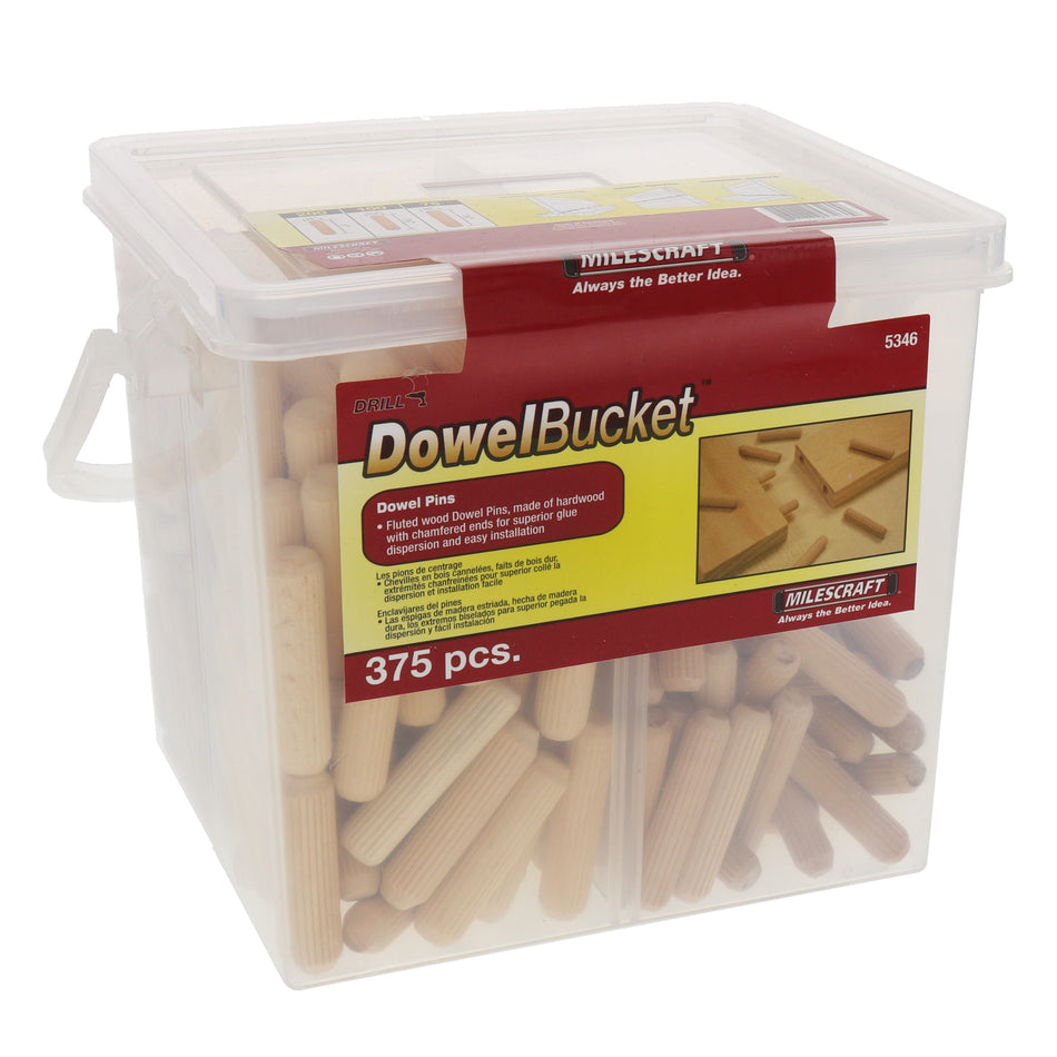 Milescraft DowelBucket - 375 pcs.