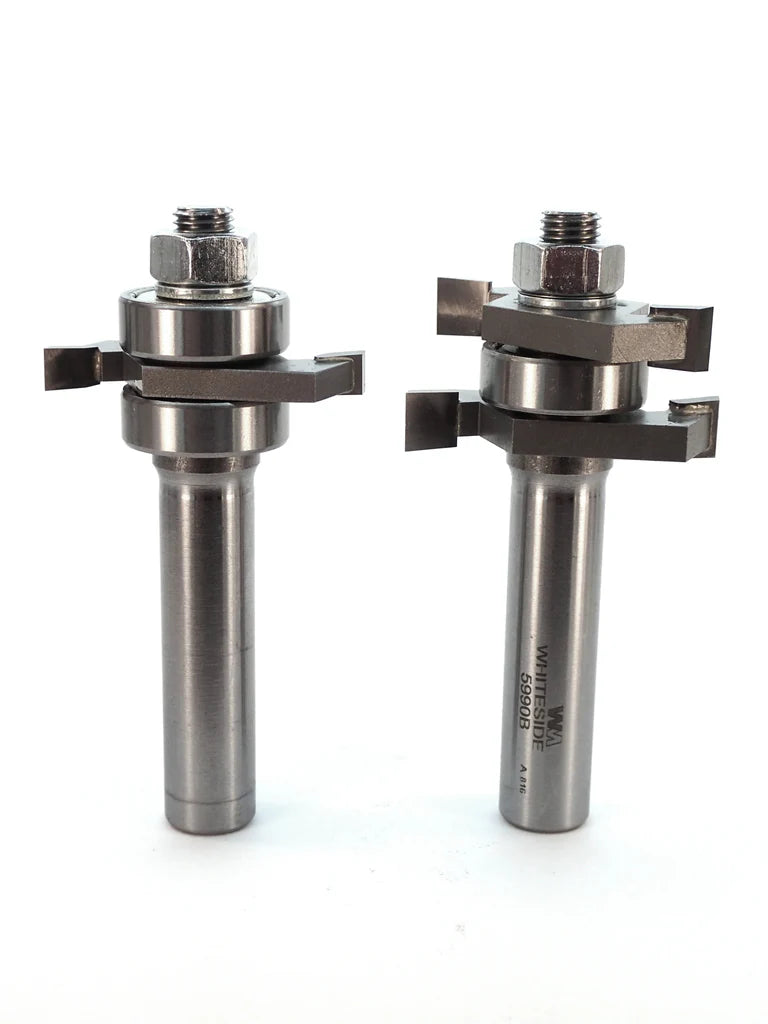 Whiteside 5992 Shaker Stile & Rail Set 1/2"SH, 13/16"CL, 1-5/8"LD