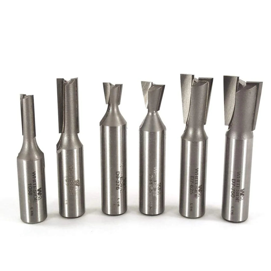 Whiteside 605 Incra Dovetail Set 6 Piece 1/2"SH