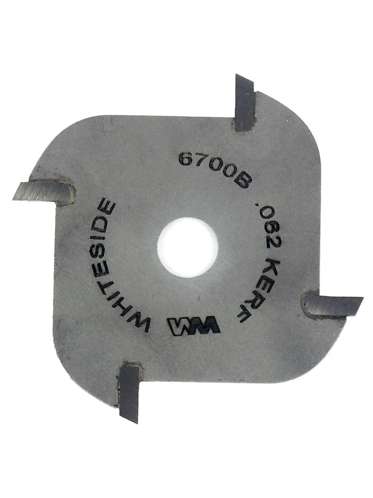 Whiteside 6700B Slotting Cutter 5/16"B, 0.062"CL, 4-Wing