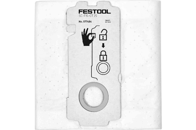 NEW Festool SELFCLEAN Filter Bag SC-FIS-CT 25/5