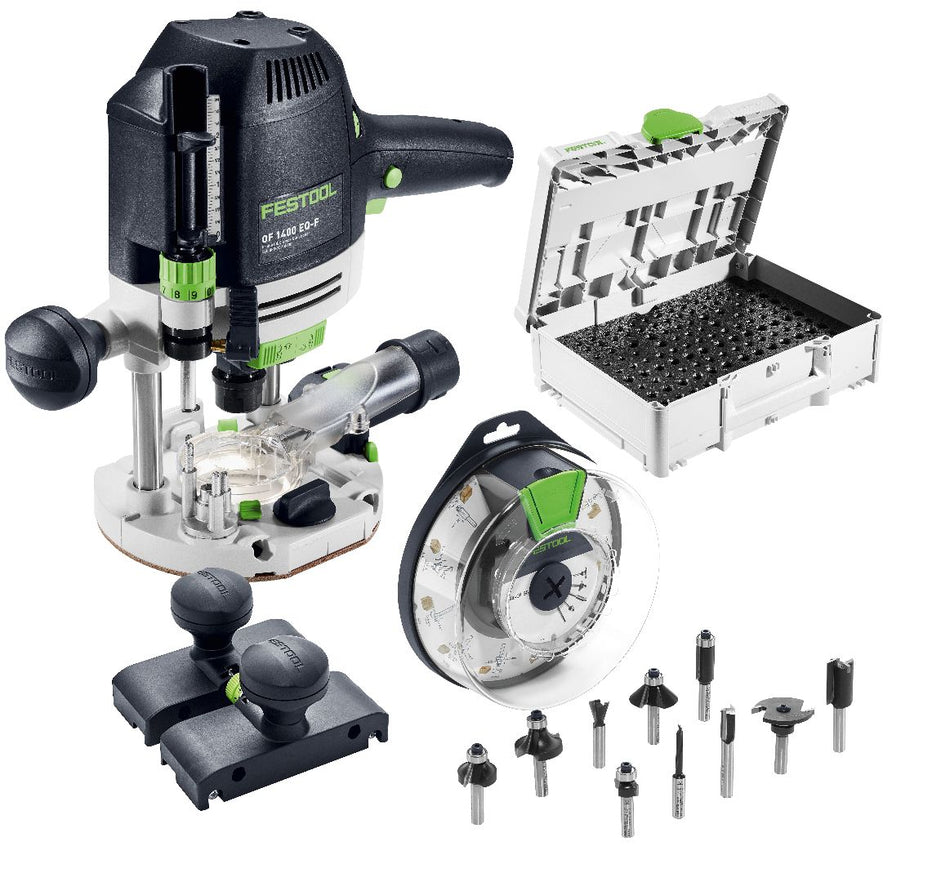Festool 579463 Combo-Set OF 1400 EQ-F-Plus Set