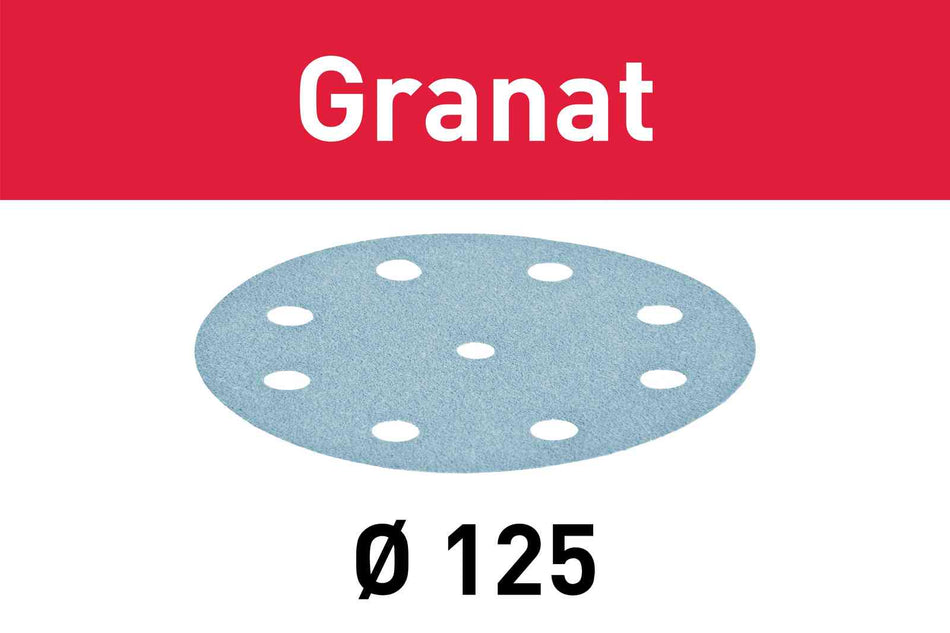 Festool Abrasive sheet Granat STF D125/8