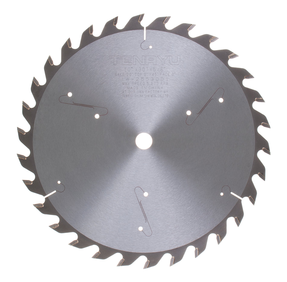 Tenryu 10" Diameter GlueLine Ripping Blade for Table Saw