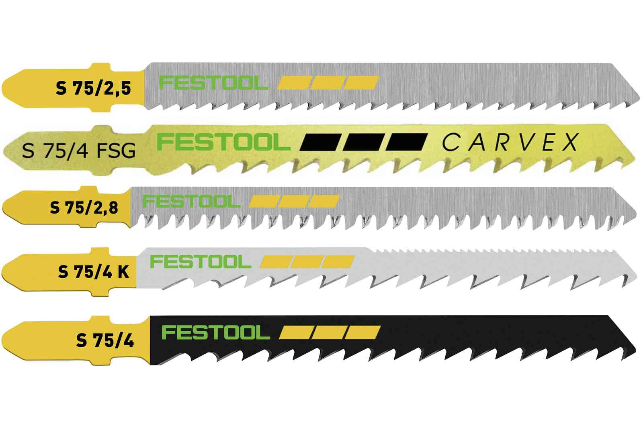 Festool Jigsaw blade set STS-Sort/25 W