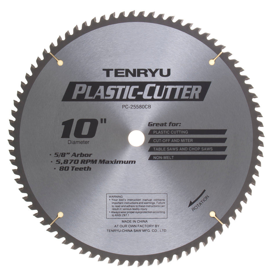 Tenryu 10" Plastic-Cutter Blade