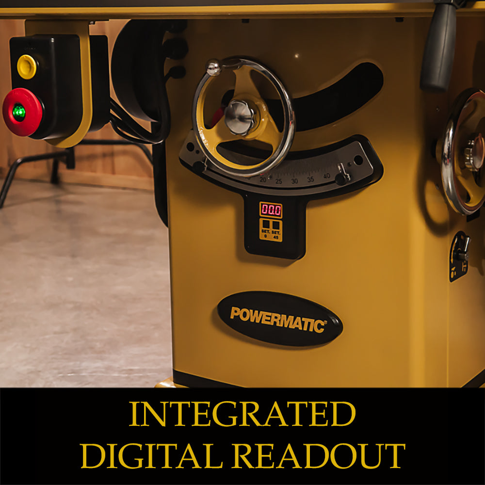Powermatic PM2000B Table Saw - 5HP 1PH 230V, 50