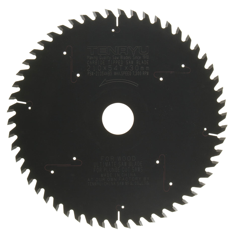 Tenryu 210mm Diameter Track Saw Blades