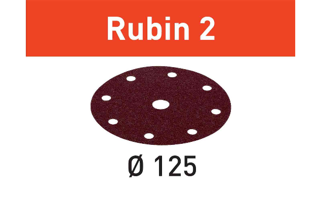 Festool Abrasive sheet Rubin 2 STF D125/8