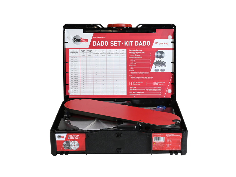 SawStop Premium Dado Set Systainer