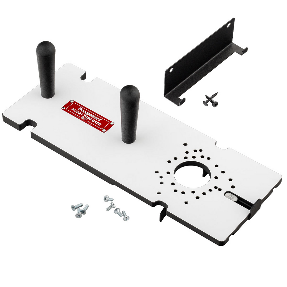Woodpeckers Flush Trim Base with Rack-It®  For Compact and Mid-Size Routers
