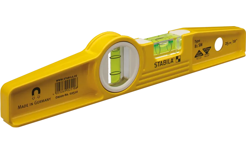 Stabila Type 81SM Die Cast Magnetic Torpedo Level