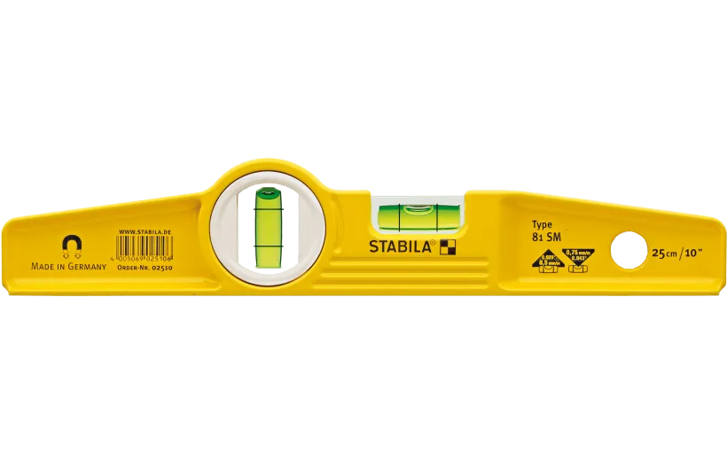 Stabila Type 81SM Die Cast Magnetic Torpedo Level